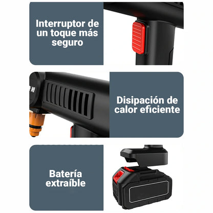 Combo Completo Lavadora a Presión Portátil + Maleta - HidroJet